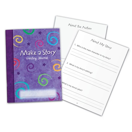Learning Resources Make a Story Writing Journal, PK10 3469